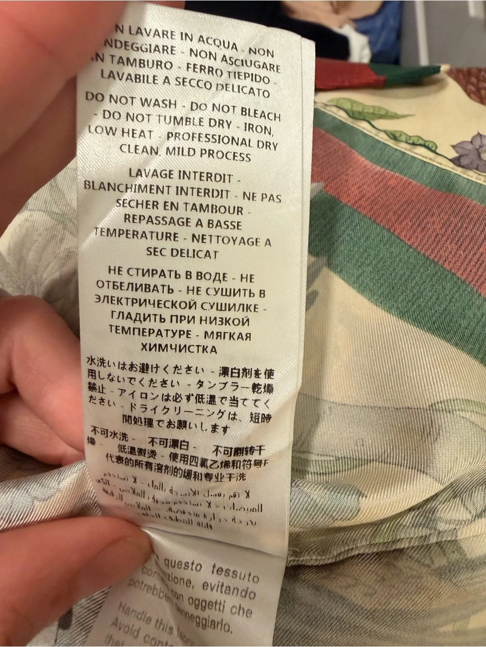 RARE Gucci Birds of Prey Silk Shirt